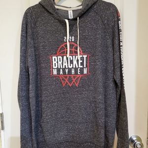 NWT Heather Gray Hooded Sweatshirt